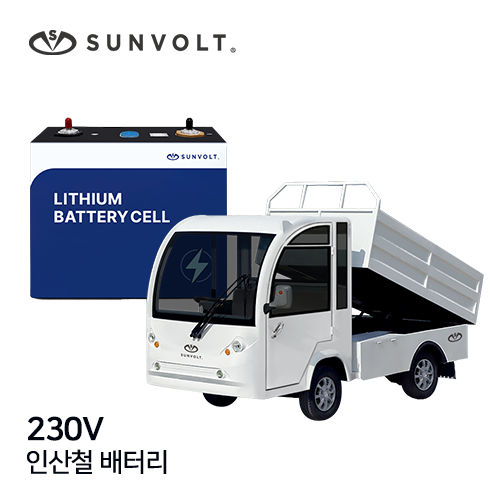 [트럭버스] 230v 리튬인산철 배터리